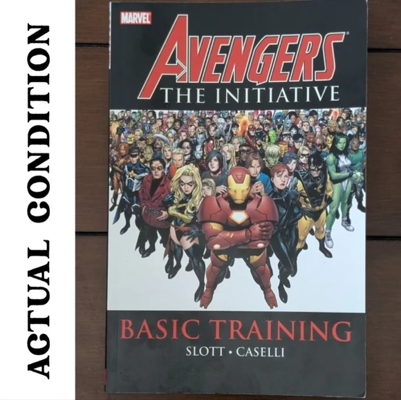 Marvel Avengers The Initiative Vol 1 Basic Training Graphic Novel Slott Caselli - Picture 2 of 3